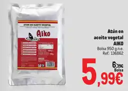 Makro Atún en aceite vegetal AIKO oferta