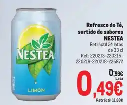 Makro Refresco de Té, surtido de sabores NESTEA oferta