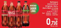 Makro Refresco COCA-COLA Original, Zero, Zero-Zero o Lima oferta