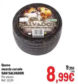 Makro Queso mezcla curado SAN SALVADOR oferta