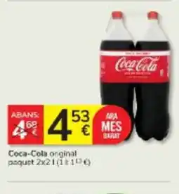 Consum COCA COLA Original oferta