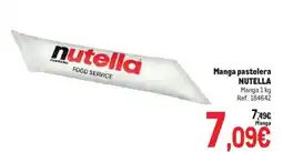 Makro Manga pastelera NUTELLA oferta