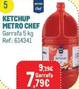 Makro Ketchup metro chef oferta