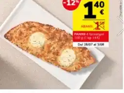 Consum Panini 4 formatges oferta