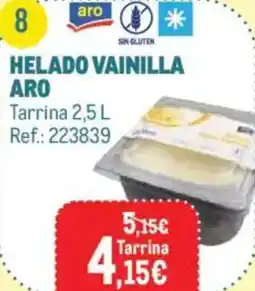 Makro Helado vainilla aro oferta