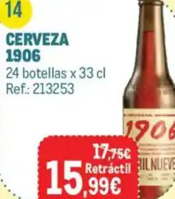 Makro Cerveza 1906 oferta