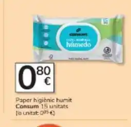 Consum ONSUM Paper higiènic humit oferta