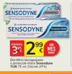 Consum SENSODYNE Dentifrici blanquejador o protecció ciària oferta