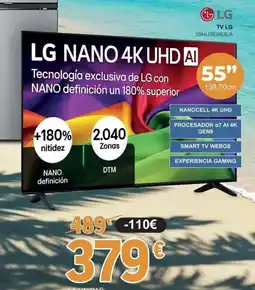 E.Leclerc LG TV 55" oferta