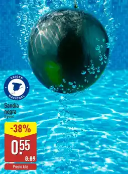ALDI Sandía negra oferta
