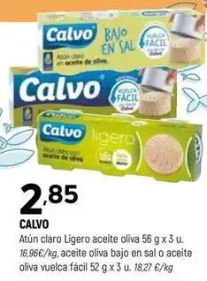 Coviran Calvo - atun claro ligero aceite oliva oferta
