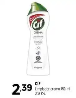 Coviran Cif - limpiador crema oferta