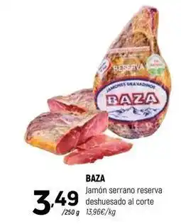 Coviran Baza - jamón serrano reserva deshuesado al corte oferta