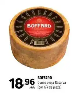 Coviran Boffard - queso oveja reserva oferta