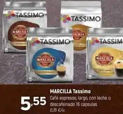 Coviran Marcilla - tassimo oferta