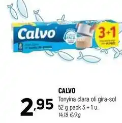 Coviran Calvo - tonyina clara oli gira-sol oferta