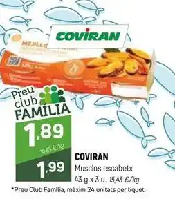 Coviran Coviran - musclos escabetx oferta
