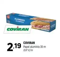 Coviran - papel aluminio