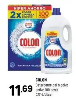 Coviran Colon - detergente gel o polvo activo 100 dosis oferta