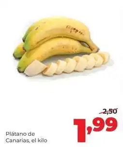 Alimerka Plátano de canarias oferta