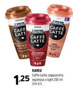 Coviran Kaiku - caffe latte cappuccino oferta