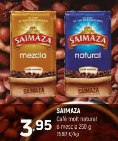 Coviran Saimaza - cafe molt natural o mescla oferta