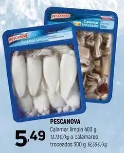 Coviran Pescanova - calamar limpio oferta