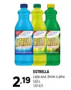 Coviran Estrella - lejía azul oferta