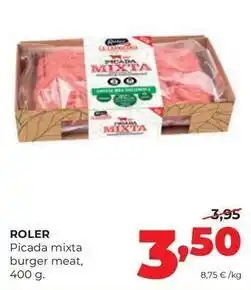 Alimerka Roler - picada mixta burger meat oferta