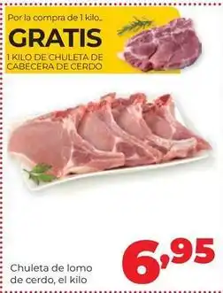 Alimerka Chuleta de lomo de cerdo oferta