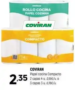 Coviran Coviran - papel cocina compacto oferta