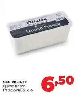 Alimerka San vicente - queso fresco tradicional oferta