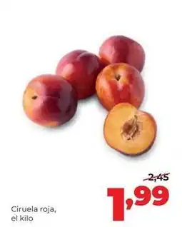 Alimerka Ciruela roja oferta