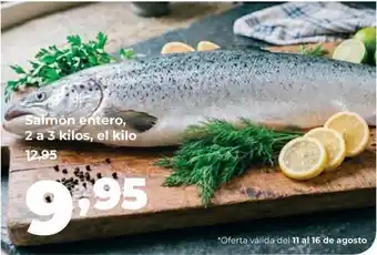 Alimerka Salmón entero oferta