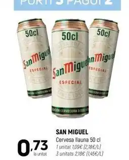 Coviran San miguel - cervesa llauna oferta