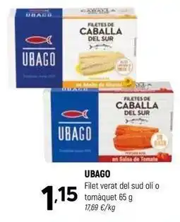 Coviran Ubago - filet verat del sud oli o tomàquet oferta