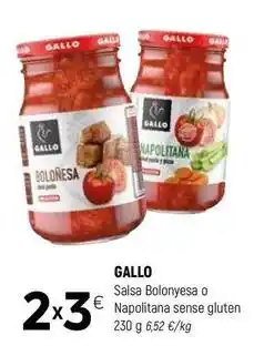 Coviran Gallo - salsa bolonyesa oferta