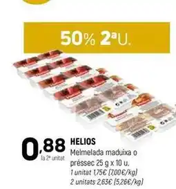 Coviran Helios - melmelada maduixa o prèssec oferta