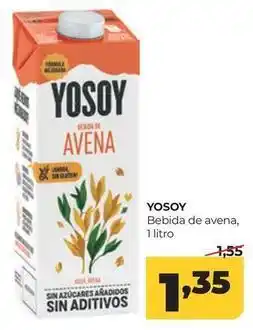 Alimerka Yosoy - bebida de avena oferta
