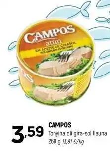 Coviran Campos - tonyina oli gira-sol llauna oferta