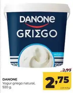 Alimerka Danone - yogur griego natural oferta
