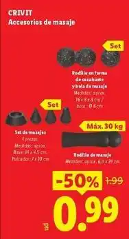 Ocine Crivit - accessorios de masaje oferta