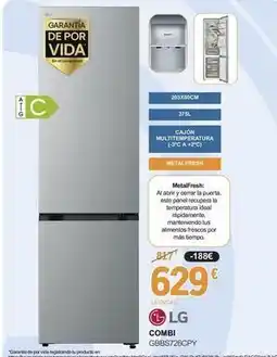 E.Leclerc Lg - combi gbb752gcpy oferta