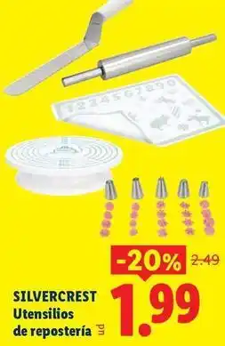 Ocine Silvercrest - utensilios de repostería oferta