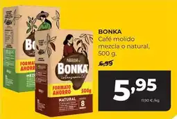 Alimerka Nestlé - bonka cafe molido mezcla o natural oferta