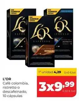 Alimerka L'or - cafe colombia oferta