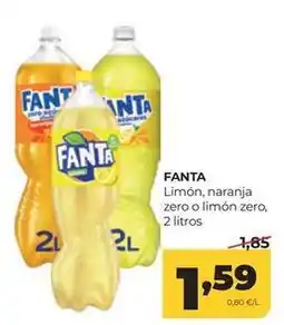 Alimerka Fanta - fanta limon, naranja zero o limon zero oferta