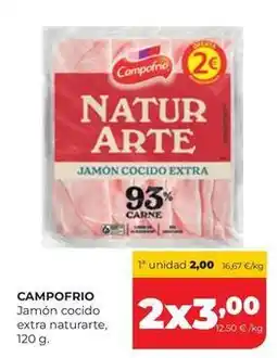 Alimerka Campofrío - jamon cocido extra naturarte oferta
