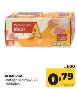 Alimerka Alimerka - protege slip maxi, 28 unidades oferta
