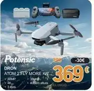 E.Leclerc Potensic - dron atom 2 fly more kit oferta